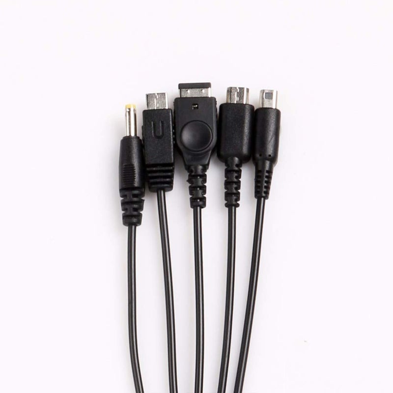 Skywin 5 in 1 USB Charger Cable for Nintendo - Multi System Nintendo DSi Charger Cable Compatible with Nintendo NDS Lite, Wii U, 3DS, 2DS, PSP 1000, 2000, 3000, GBA SP - Charge All with One Cord - Image 5